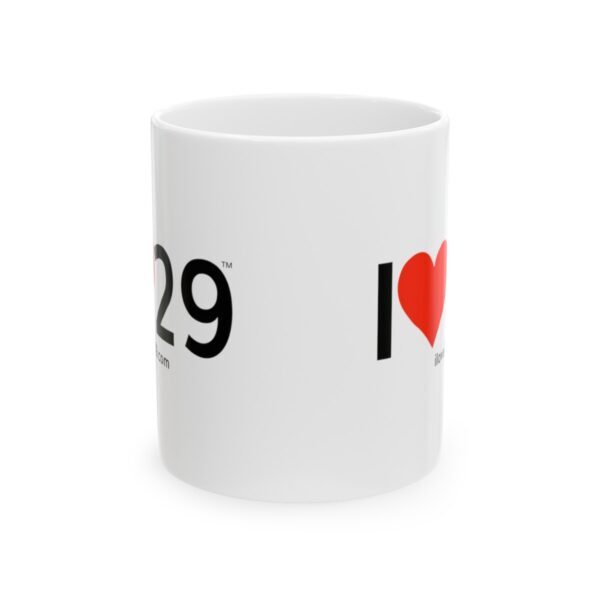 I Love Twentynine Palms with Heart Ceramic Mug, (11oz, 15oz) - Image 6