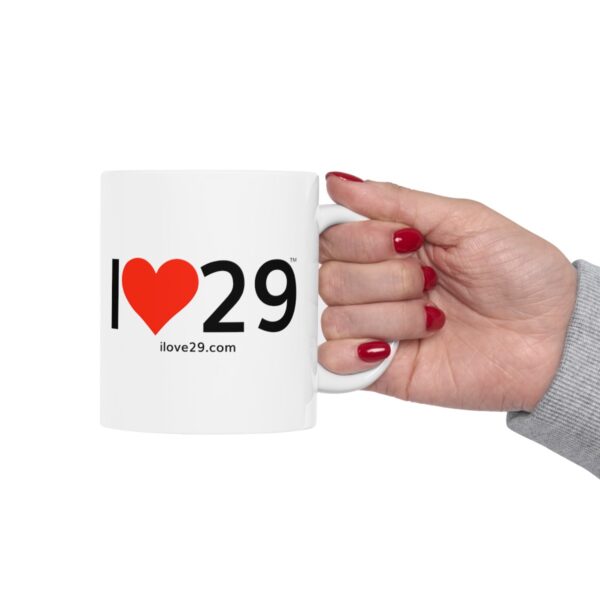 I Love Twentynine Palms with Heart Ceramic Mug, (11oz, 15oz) - Image 18