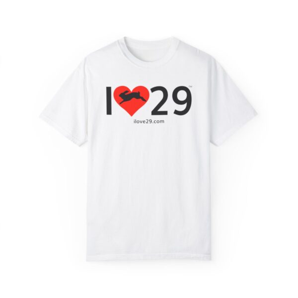 I Love Twentynine Palms with Bunny Rabbit T-Shirt - Image 15