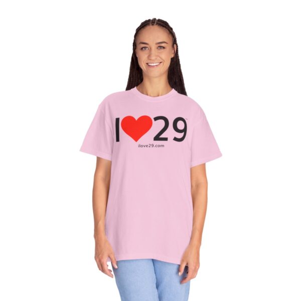 I Love Twentynine Palms with Heart T-Shirt - Image 5