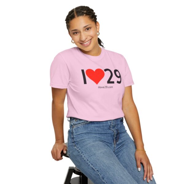 I Love Twentynine Palms with Heart T-Shirt - Image 9