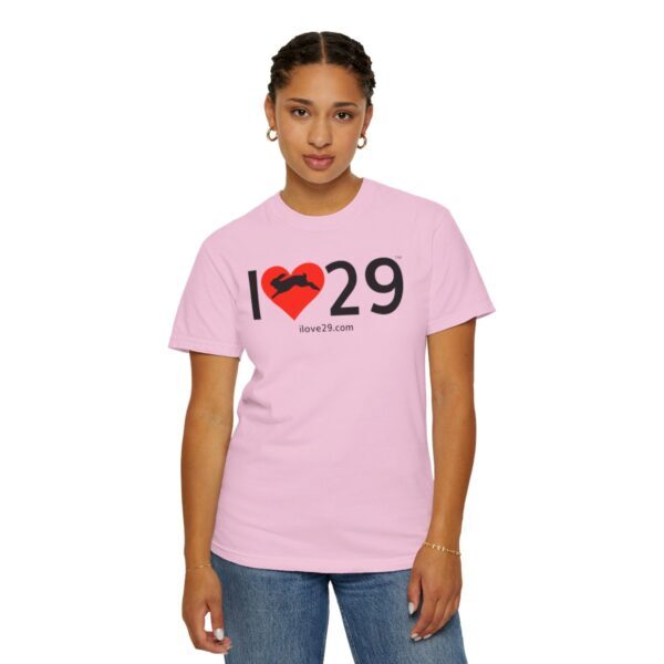 I Love Twentynine Palms with Bunny Rabbit T-Shirt - Image 66