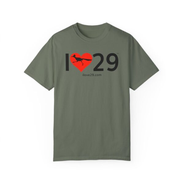 I Love Twentynine Palms with Roadrunner T-Shirt - Image 28