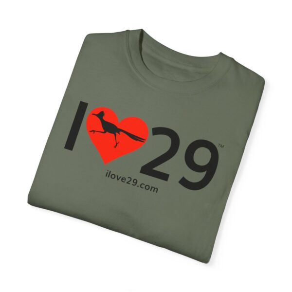 I Love Twentynine Palms with Roadrunner T-Shirt - Image 30