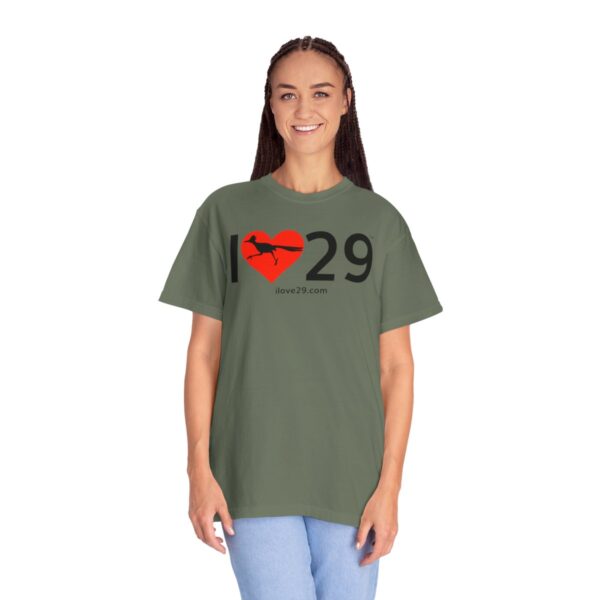 I Love Twentynine Palms with Roadrunner T-Shirt - Image 31