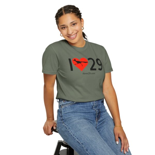 I Love Twentynine Palms with Roadrunner T-Shirt - Image 35