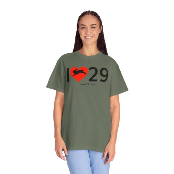 I Love Twentynine Palms with Bunny Rabbit T-Shirt - Image 32