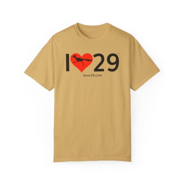 I Love Twentynine Palms with Roadrunner T-Shirt - Image 2