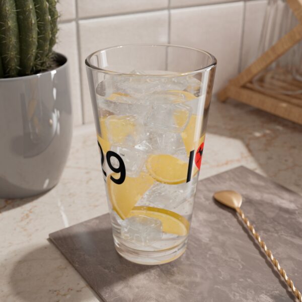 I Love Twentynine Palms with Roadrunner Mixing Glass, 16oz - Image 6